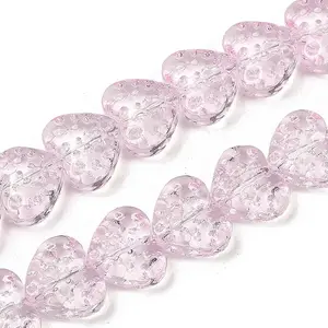 Transparent Glass Beads Strands