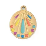 304 Stainless Steel Enamel Pendants
