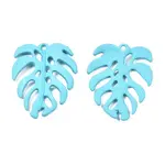 Spray Painted Alloy Pendants