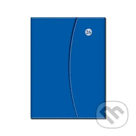 Týždenný diár MAGNETIC 2026 (modrý) (12-mesačný, A5, stĺpcový, magnetické zatváranie)