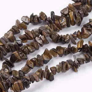Natural Tiger Eye Stone Bead Strands