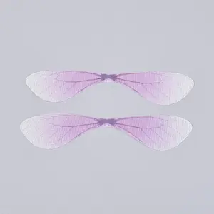 Polyester Fabric Wings Crafts Decoration
