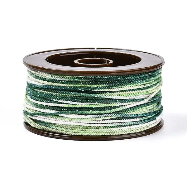 27M Segment Dyed Round Polyester Twisted Cords