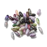 Baking Paint Transparent Glass Beads