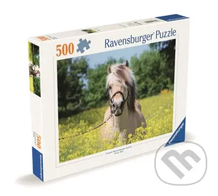 Plavý kůň - puzzle z kategorie Zvířata