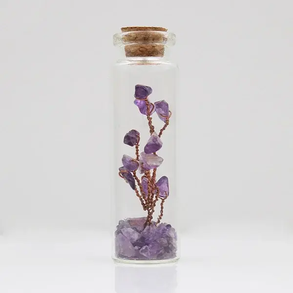 Glass Wishing Bottle Decorations