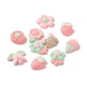 Spray Painted Resin Cabochons