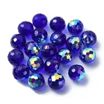 AB Color Plated Glass Beads