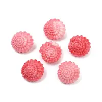 Synthetic Coral Carved Beads
