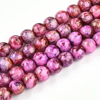 Baking Painted Glass Beads Strands