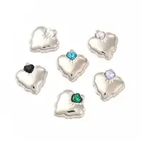 Rack Plating Alloy with Glass Pendants