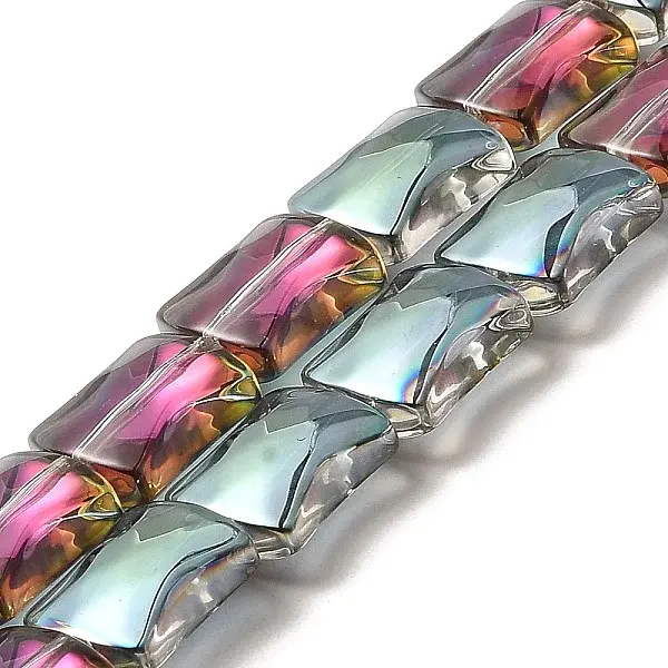 Electroplate Glass Beads Strands