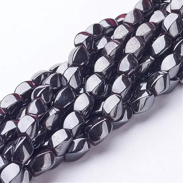 Non-Magnetic Synthetic Hematite Beads Strands
