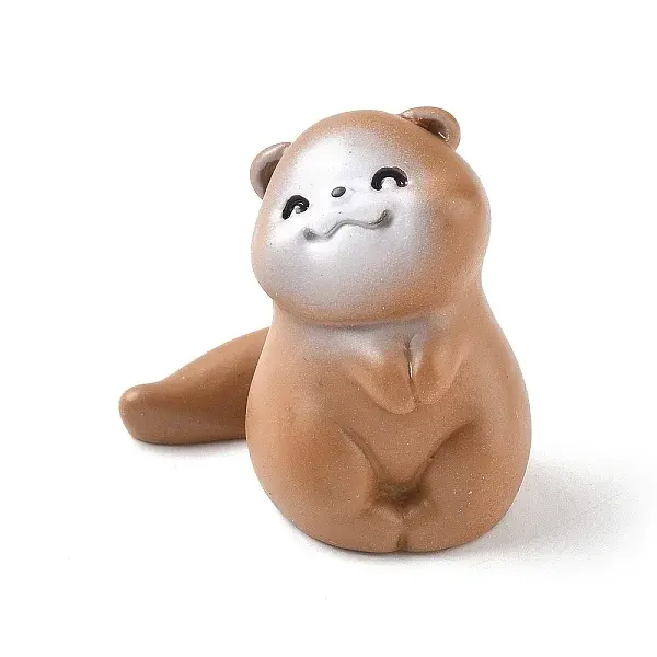 Resin Otter Figurines Ornament