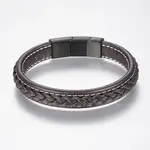 Braided Leather Cord Bracelets