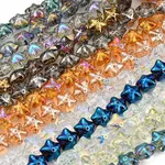 Electroplate Glass Beads Strands