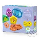 Kimami divoké zvieratká: Drevená magnetická skladačka