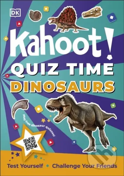 Kahoot! Quiz Time Dinosaurs (250 Trivia Questions (with QR Codes Inside for 150 іnteractive Bonus Questions) – Educational Kids Quiz Book) - kniha z…