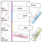 Vzory podstatných jmen - kartičky k procvičování třídění slov podle vzorů podstatných jmen