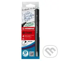 Jemný liner STABILO dr!ver - fine, sada 4 ks
