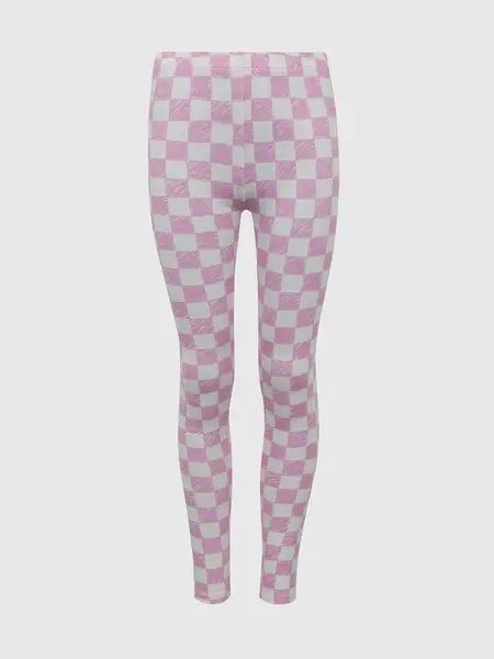 GAP Dětské legíny organic šachovnice - Holky