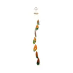 Chakra Natural Dyed Agate Piece Hanging Ornament