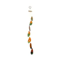 Chakra Natural Dyed Agate Piece Hanging Ornament