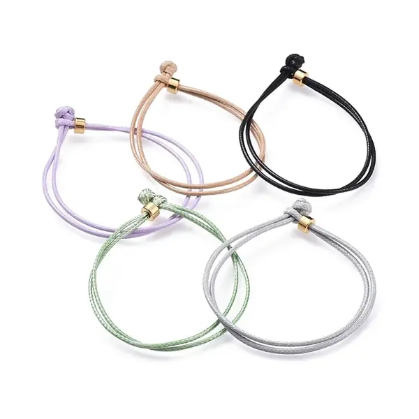 Unisex Korean Waxed Polyester Cord Bracelets