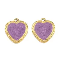 304 Stainless Steel with Enamel Pendants