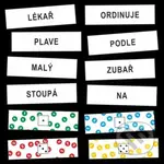 Slovní druhy 1-2-5-7: kartičky k procvičování slovních druhů