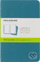 Moleskine - sada 3 zošitov Cahier (modré) (malé, čisté)