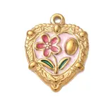 304 Stainless Steel Enamel Pendants