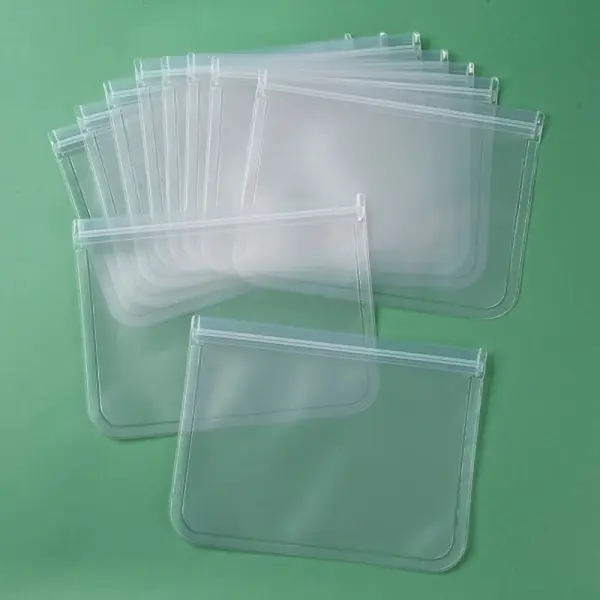 PEVA Waterproof Translucent Ziplocking Bag
