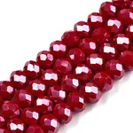 Electroplate Glass Beads Strands