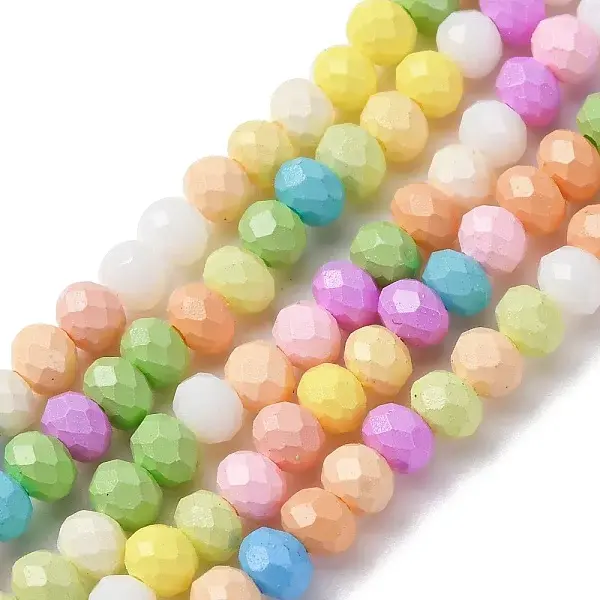 Baking Painted Glass Beads Strands