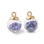 Glass Round Pendants