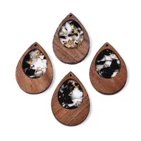 Wood & Resin Pendant