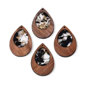 Wood & Resin Pendant