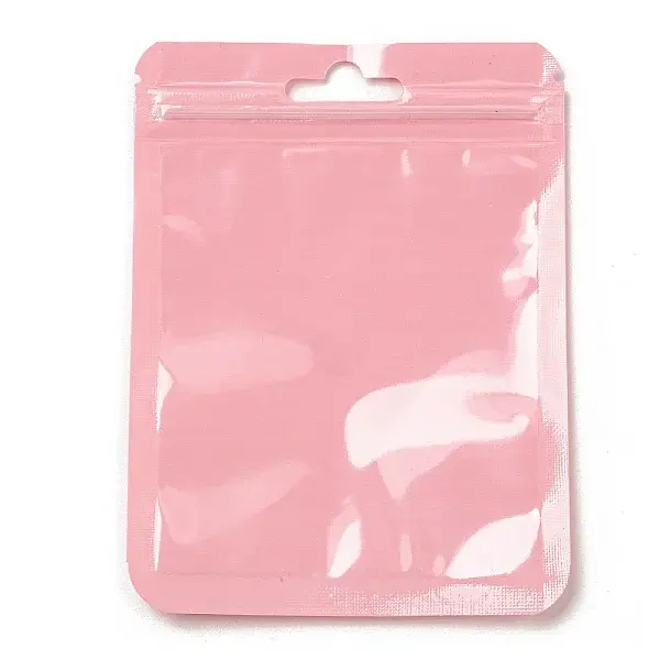 Rectangle Plastic Yin-Yang Resealable Packaging Bags