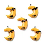 Halloween Opaque Resin Pendants