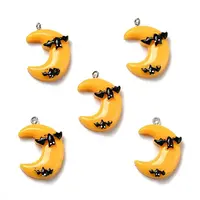 Halloween Opaque Resin Pendants
