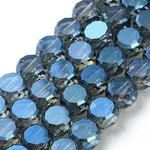 Electroplate Glass Beads Strands
