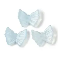 Spray Painted Glass Beads