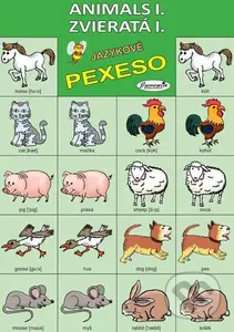 Jazykové pexeso: Animals I. / Zvieratá I.