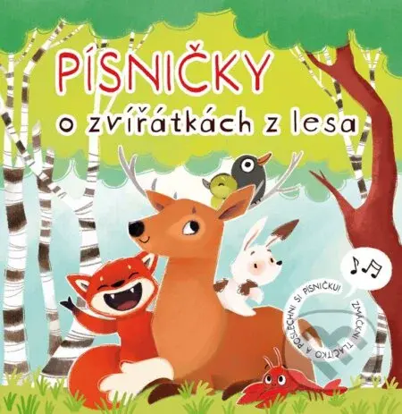 Písničky o zvířátkách z lesa - Michaela Medek - kniha z kategorie Beletrie pro děti