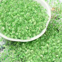 Transparent Inside Colours Glass Seed Beads