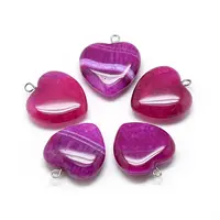 Natural Brazilian Agate Pendants