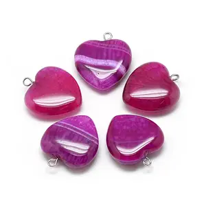 Natural Brazilian Agate Pendants
