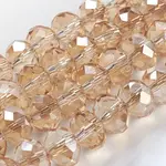 Electroplate Glass Beads Strands