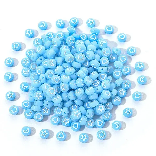 Opaque Acrylic Beads
